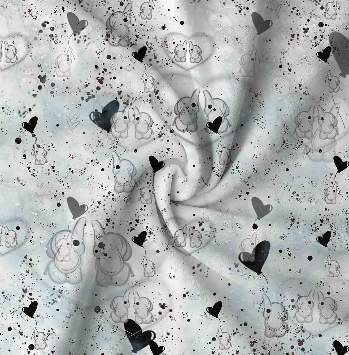 Kleiner Elefant Stoff Eigenproduktion Dauervorbestellung